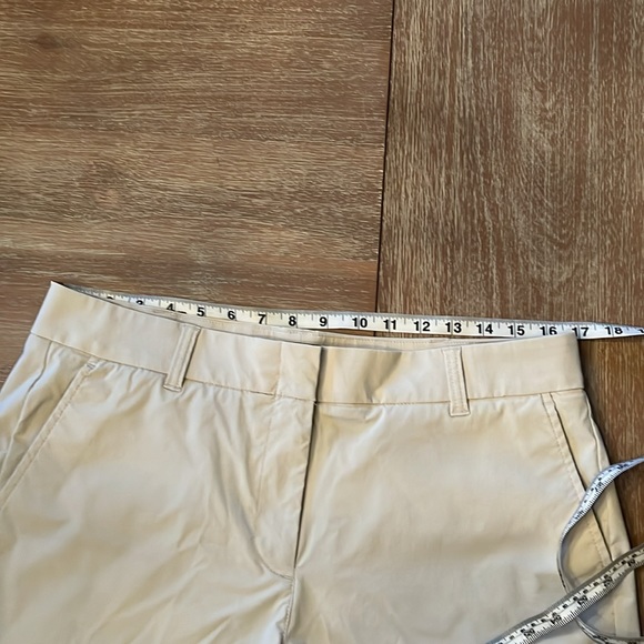 J Crew Women's 5 inch Tech Active Shorts Recycled Stretch Nylon Stone Size 12 - Picture 5 of 6